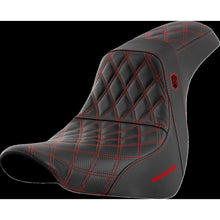 Saddlemen Pro Series SDC Performance Seat - without Backrest - Red Stitch SC81829RED_1440082