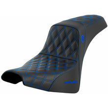 Saddlemen Pro Series SDC Performance Seat - without Backrest - Blue Stitch SC81830BLU_1440778