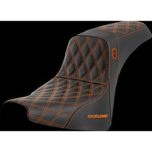 Saddlemen Pro Series SDC Performance Seat - without Backrest - Orange Stitch SC81830ORA_1440780