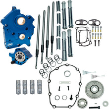 S&S Cycle Cam Chest Kit W/O Cams - Gear Drive - Water Cooled - Chrome Pushrods-M8 [MPN: 310-1261]_1438130