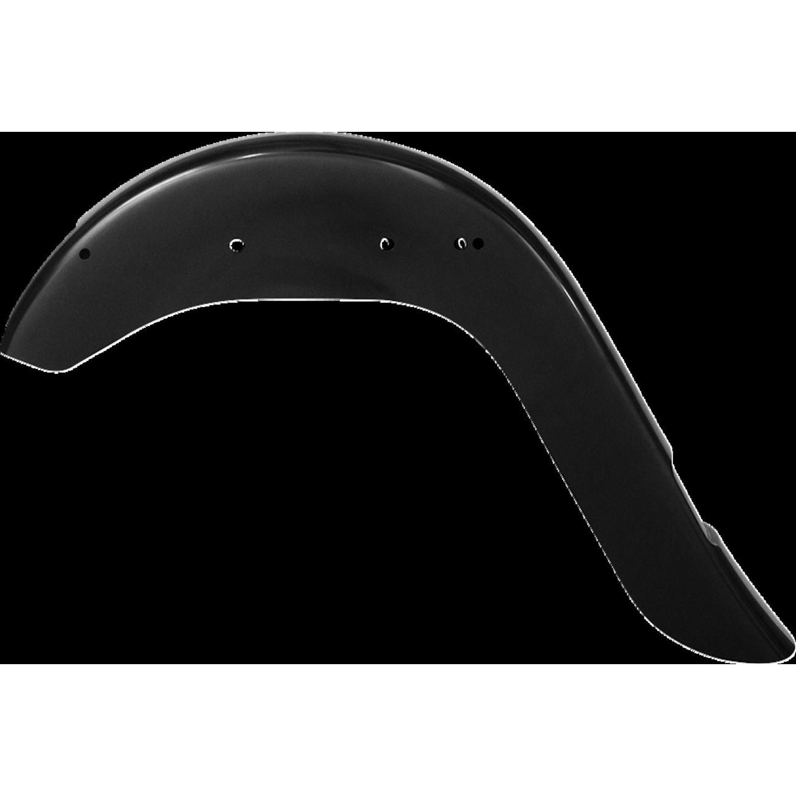 Klock Werks Rear Fender - Vicla Frenched - 9" Extended Rear - Black [MPN: KWF-02-0311]_1438567
