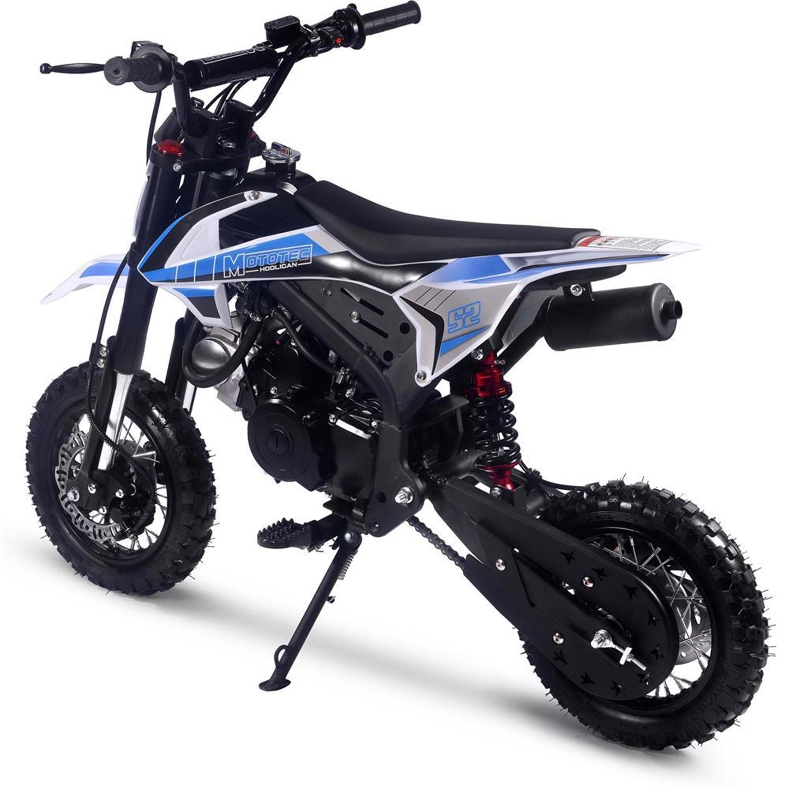 MotoTec USA Hooligan 72cc 4-Stroke Gas Dirt Bike - Blue MT-HOOLIGAN-72CC_BLUE_1438578