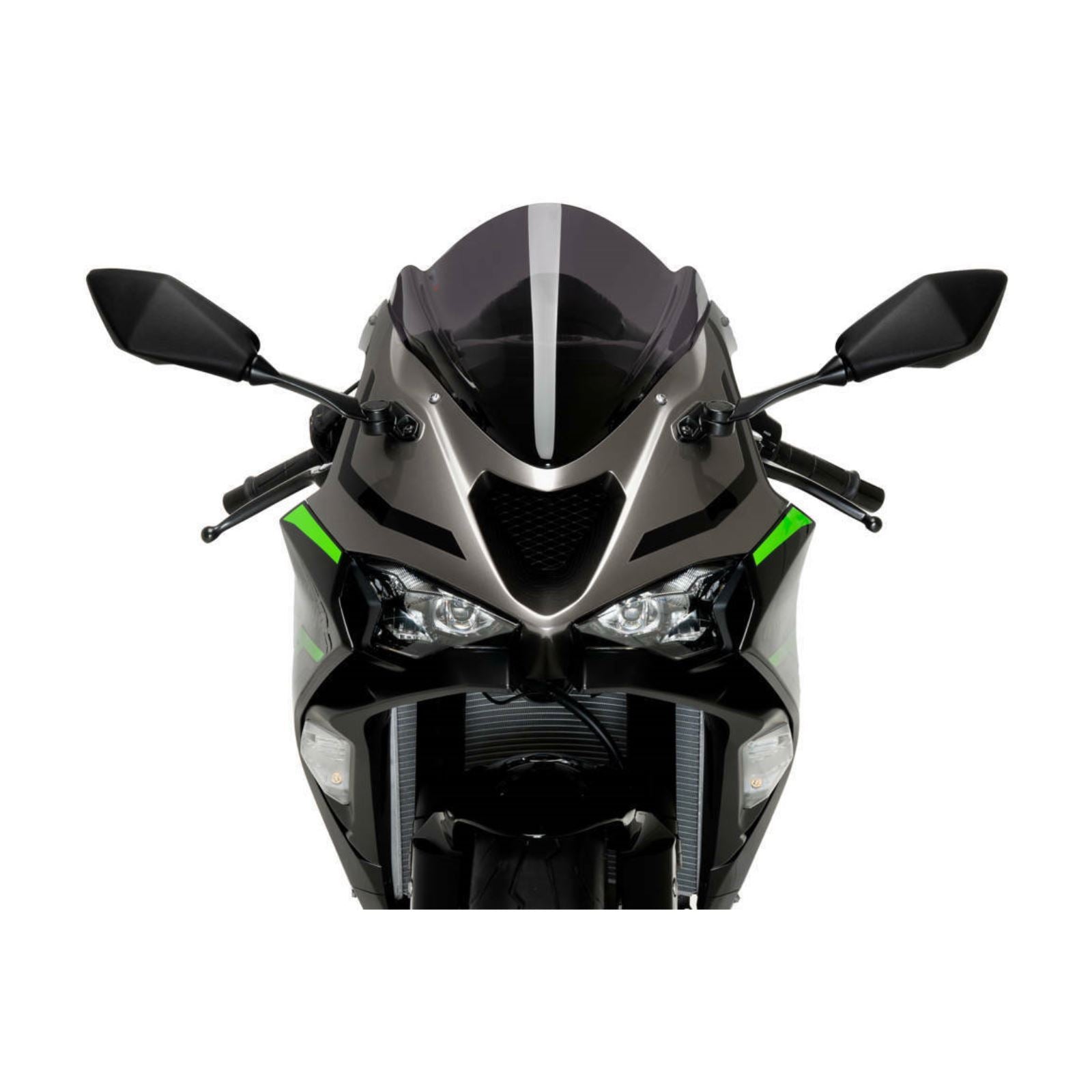 Puig Z-Racing Windscreen for Kawasaki - Dark Smoke 21831F_1439094