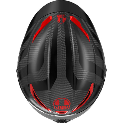 Pista GP RR Helmet - Intrepido - Matte Carbon/Black/Red - XL_1439107