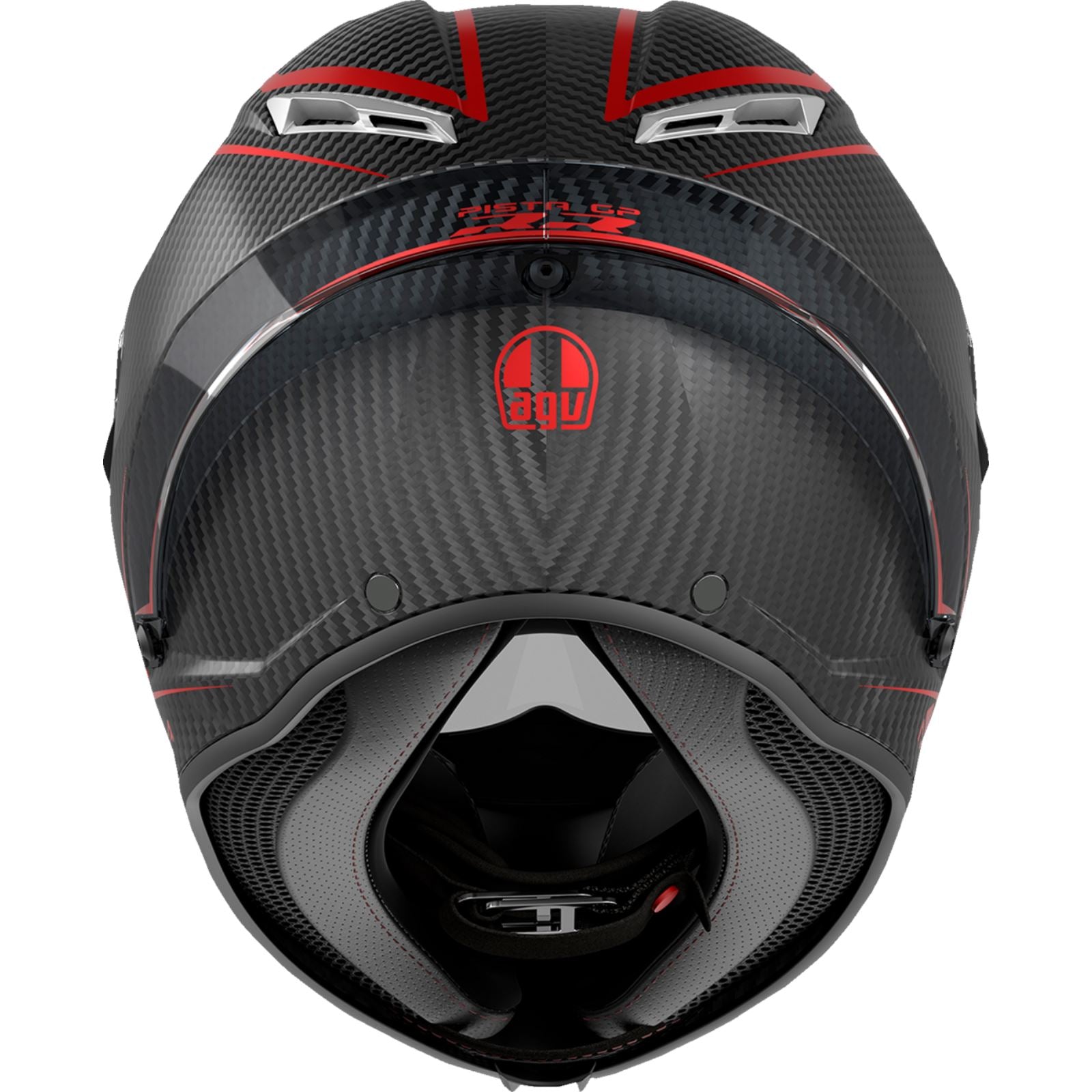 Pista GP RR Helmet - Intrepido - Matte Carbon/Black/Red - 2XL_1439147
