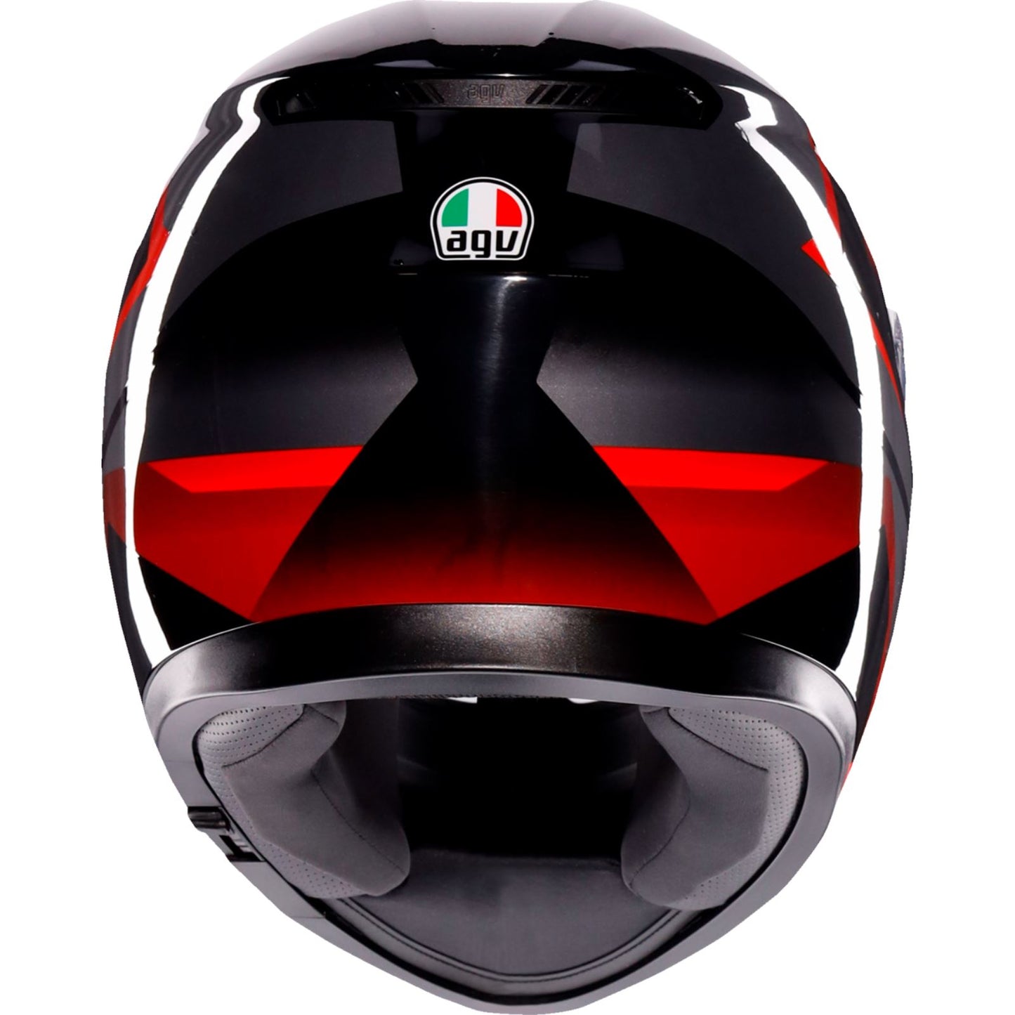 K3 Helmet - Striga - Black/Gray/Red - XL_1439225