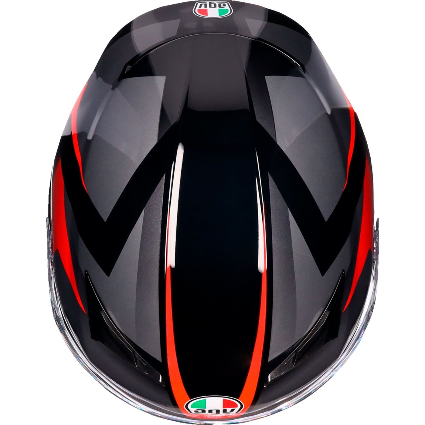 K3 Helmet - Striga - Black/Gray/Red - XL_1439226
