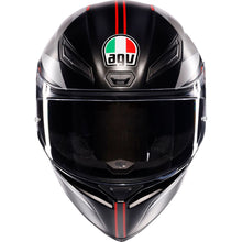 AGV Helmets K1 S Helmet - Lap - Matte Black/Gray/Red_1439245