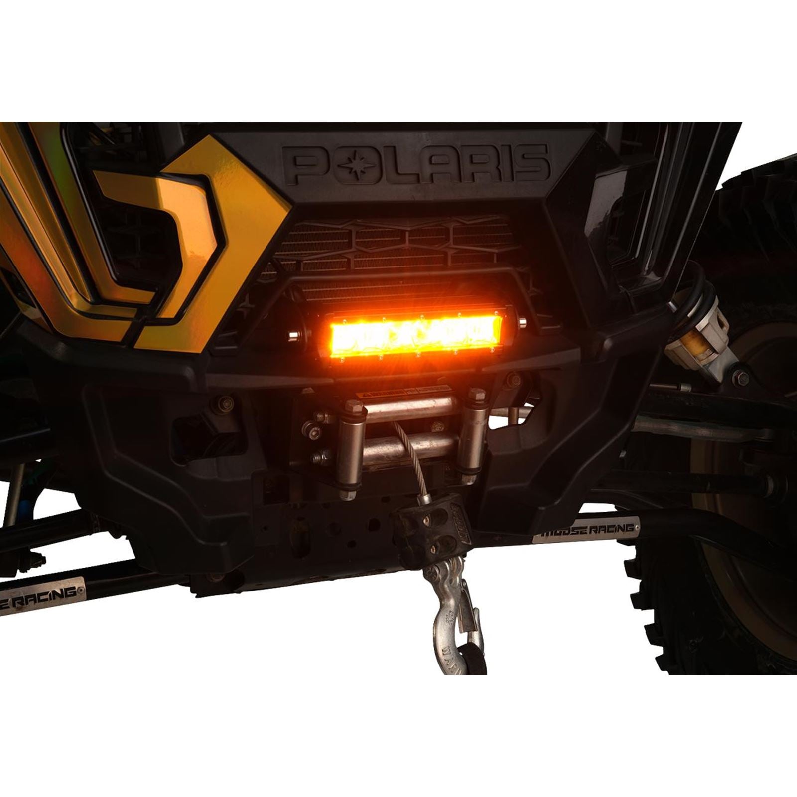 Moose Offroad 8" LED Light Bar - Amber MSE-LB8A_1521776