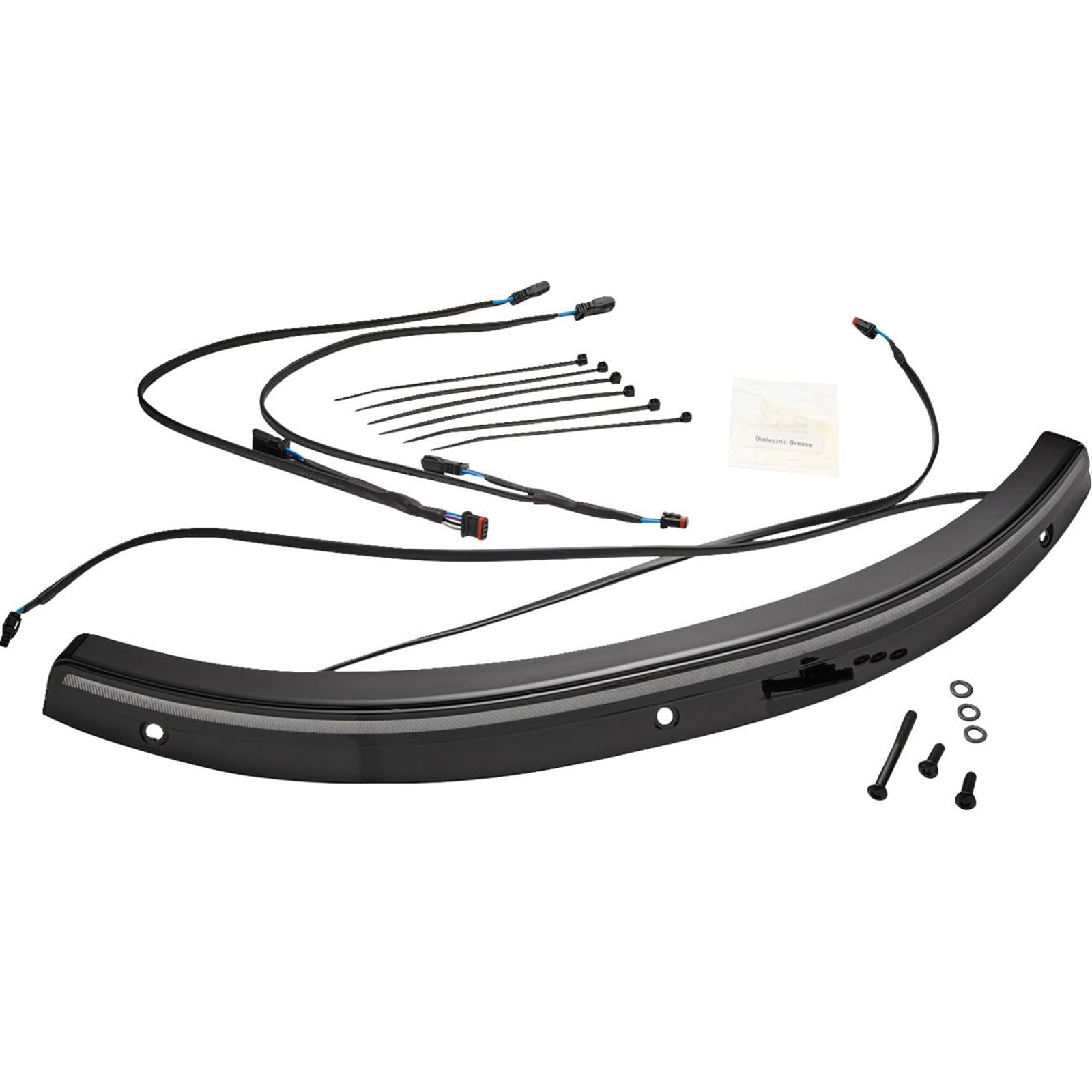 Ciro Solaire Windshield Trim - Black [MPN: 12001]_1707004