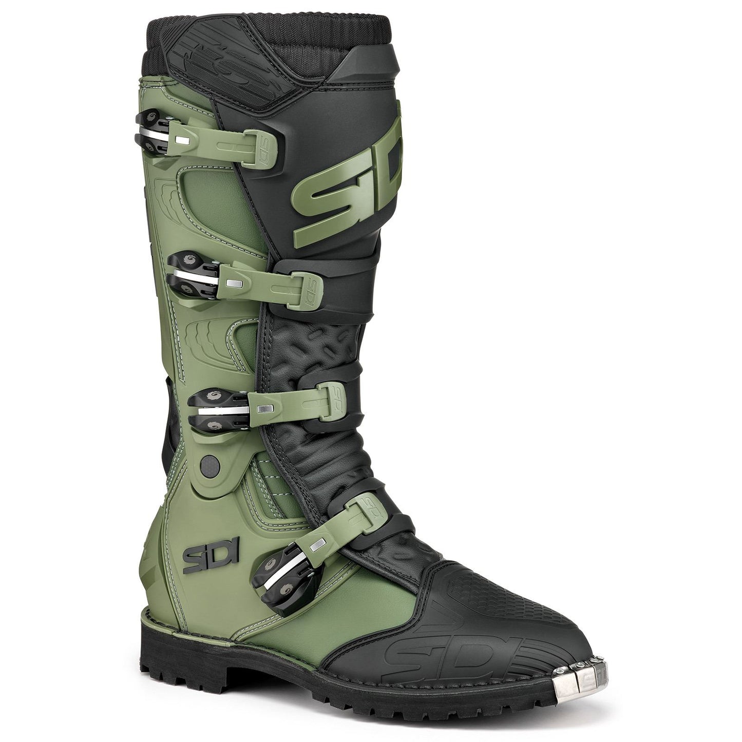 Sidi - Powersports Sidi X Power Enduro Boots - Army/Black_1498684