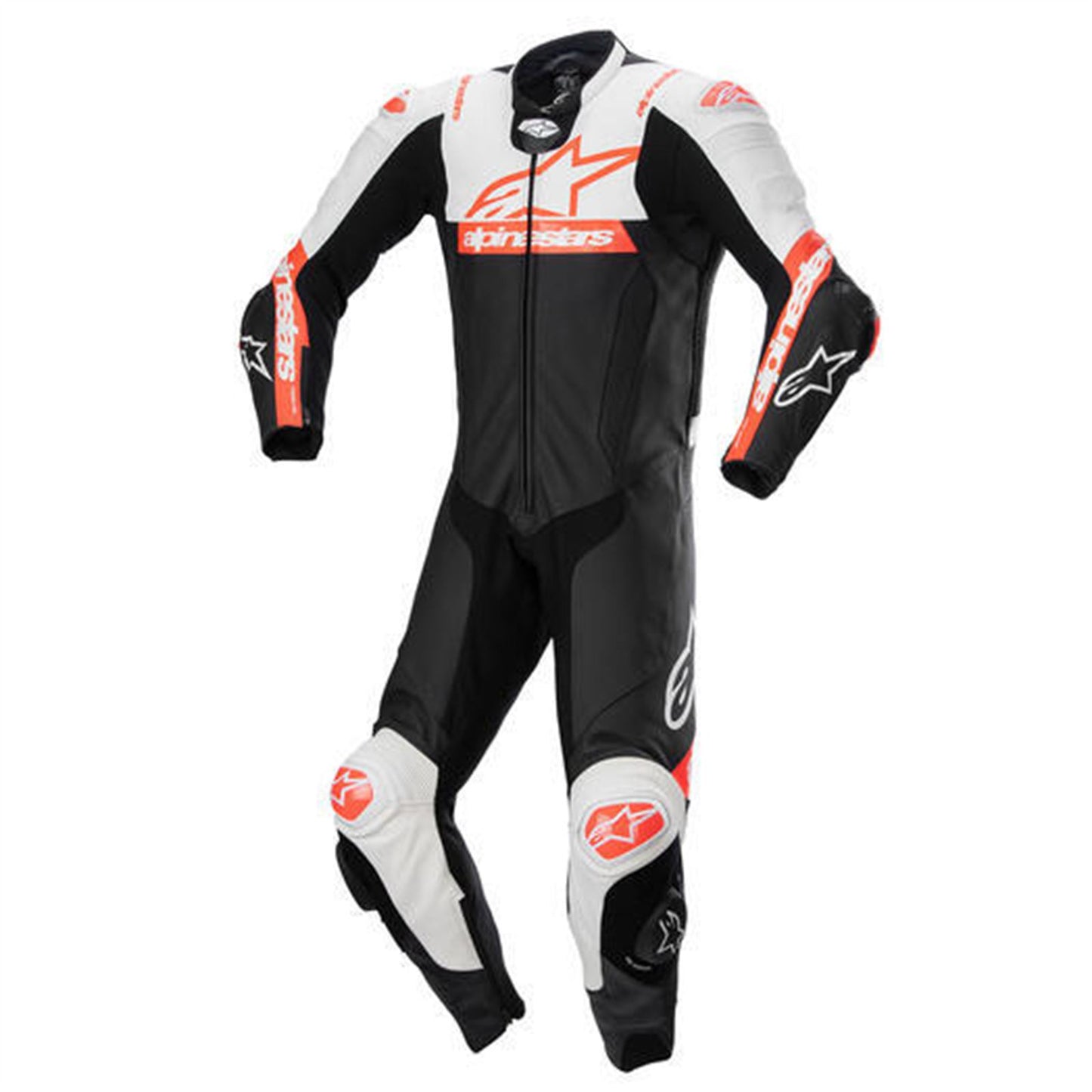 Alpinestars Missile v2 Ward Leather Suit - Black/White/Red - Size 48 [MPN: 31518241231-48]_1537773