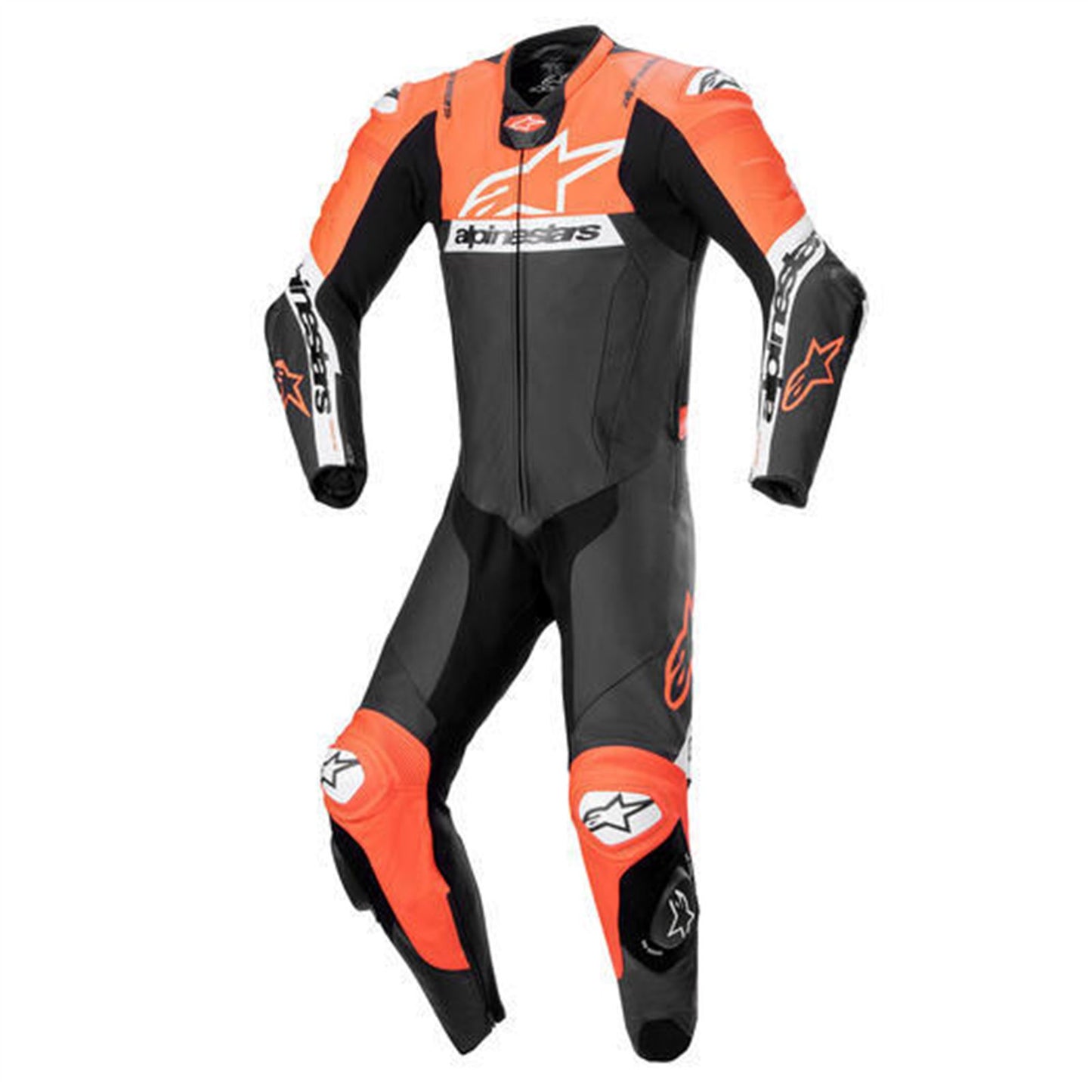 Alpinestars Missile v2 Ward Leather Suit - Black/Red/White - Size 48 [MPN: 31518241321-48]_1537775