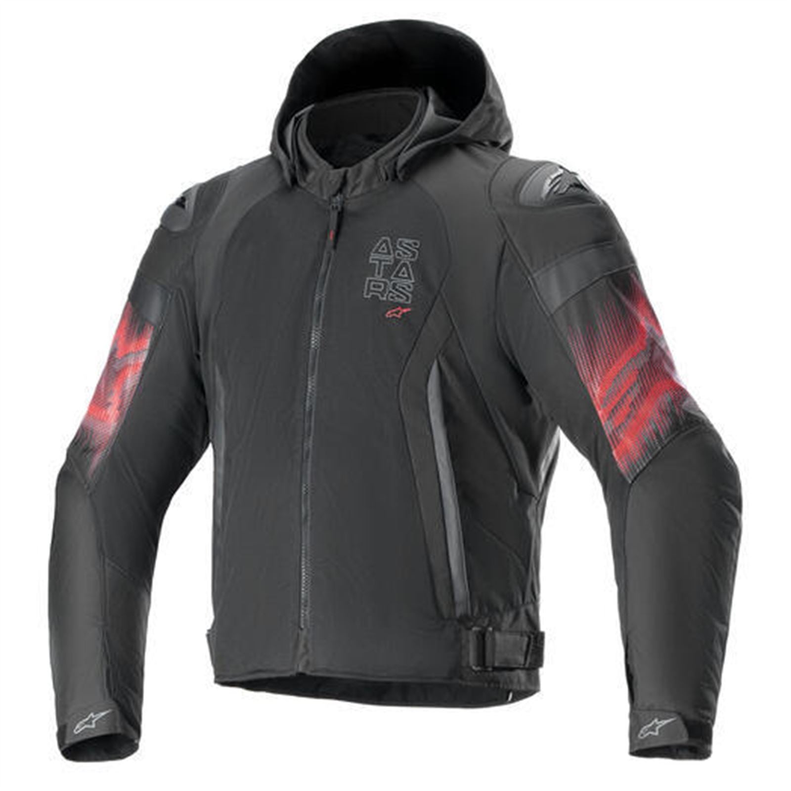 Alpinestars Zaca Air Venom WP Jacket - Black/Bright Red_1470959