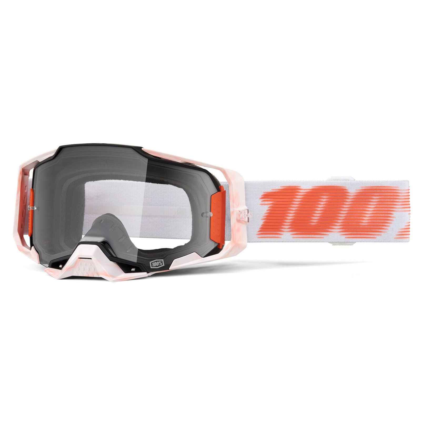100% Armega Goggles - Tubular - Clear Lens 50004-00037_1508752