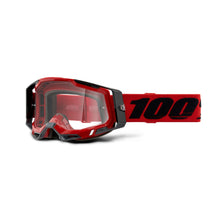 100% Racecraft 2 Goggles - Red - Clear Lens [MPN: 50009-00038]_1508754