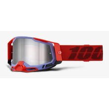 100% Racecraft 2 Goggles - Cleat - Mirror Silver Lens 50010-00027_1508781