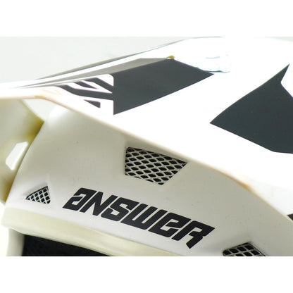 Answer A23 AR1 V2 Bold Helmet - White/Black - Youth Medium OPEN BOX 447755_1440842