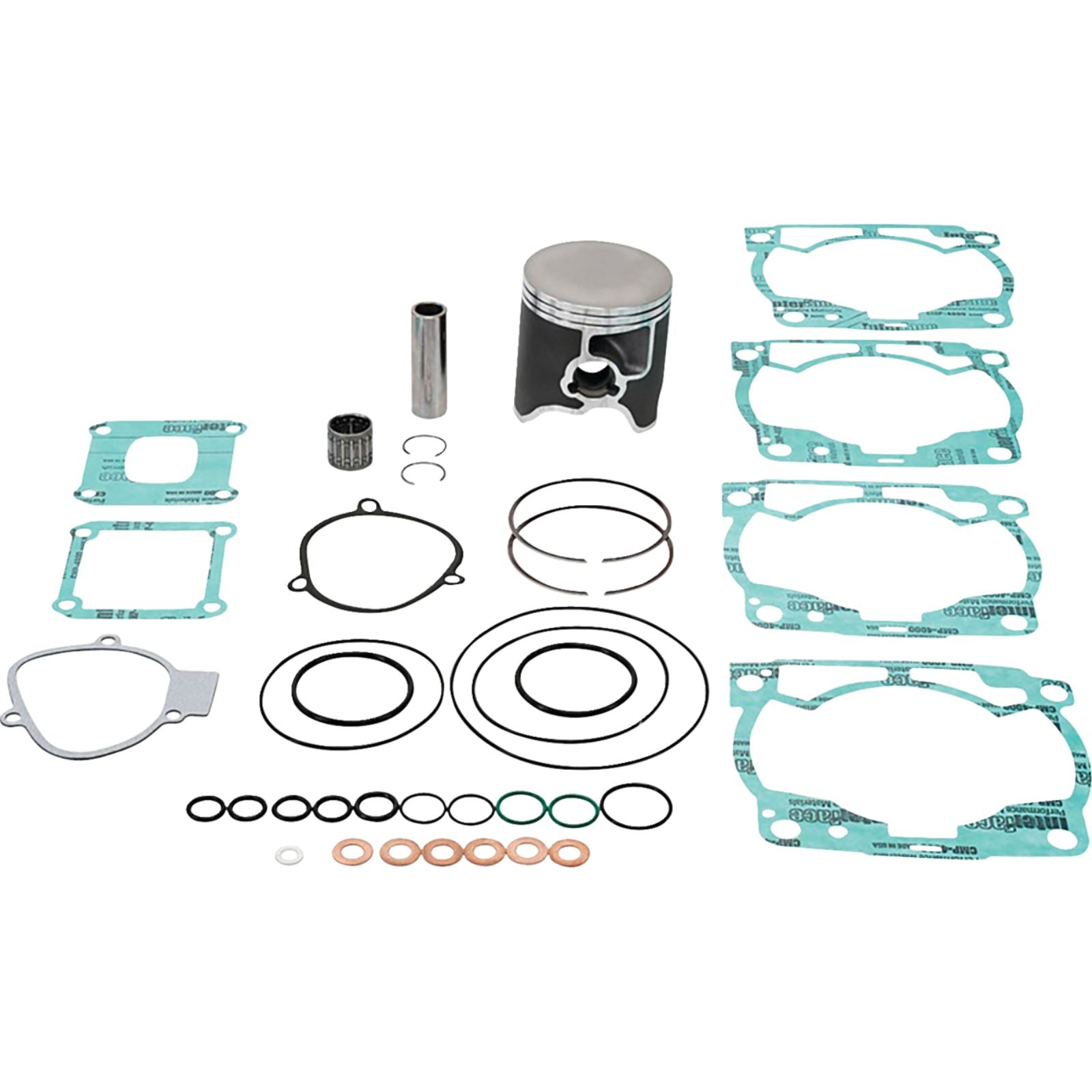 Vertex Top End Piston Kit Cast Replica for 2-Stroke VTK24244C-1_1485268