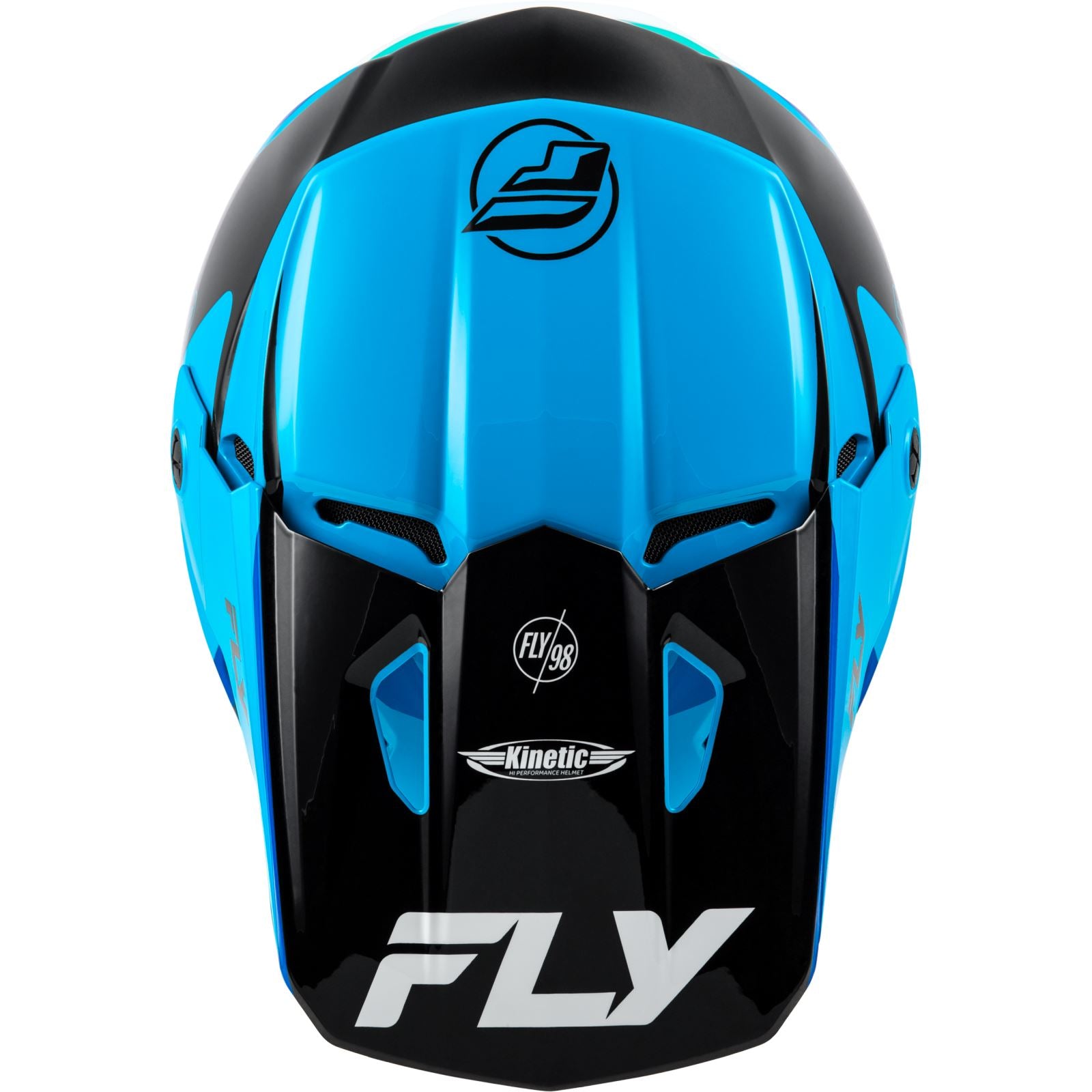 Kinetic Rally Helmet - Blue/Black/White - Medium_1441392