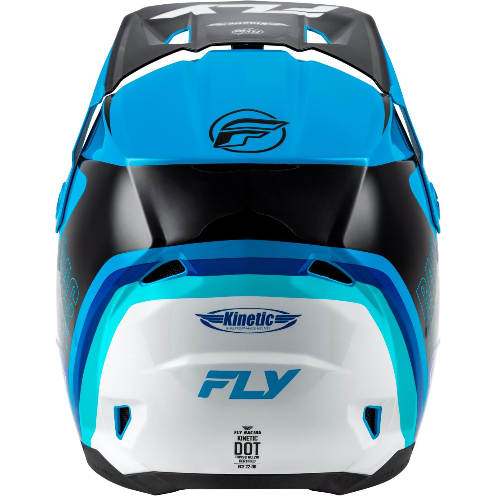 Kinetic Rally Helmet - Blue/Black/White - XL_1441399