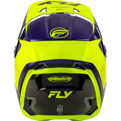 Kinetic Rally Helmet - Hi-Vis/Blue/Black - Small_1441369