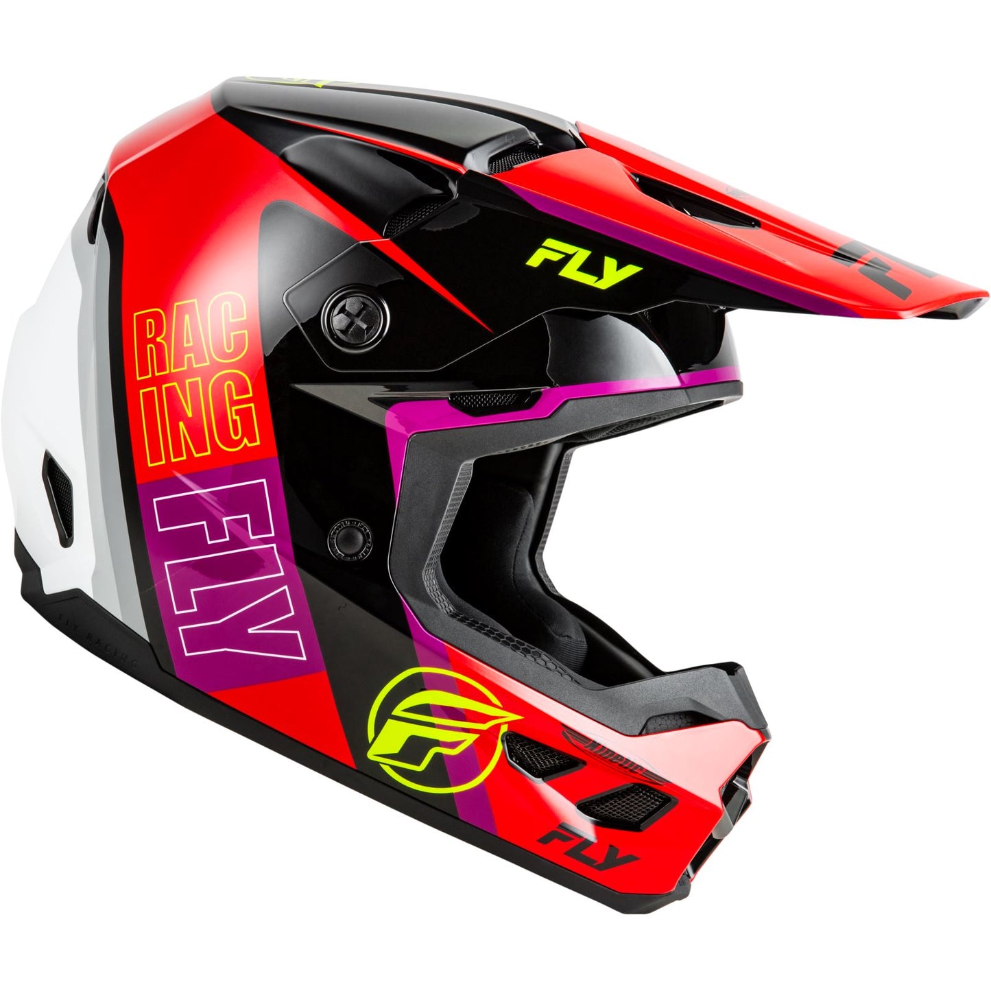 Kinetic Rally Helmet - Red/Black/White - Large_1441487