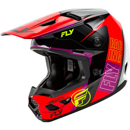 Kinetic Rally Helmet - Red/Black/White - Small_1441482