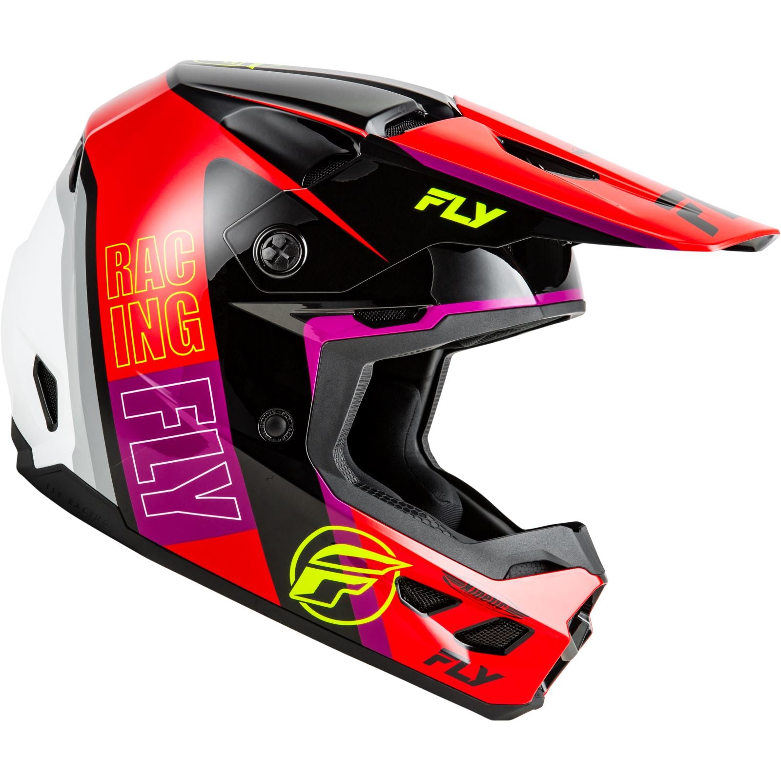 Kinetic Rally Helmet - Red/Black/White - XS_1441471
