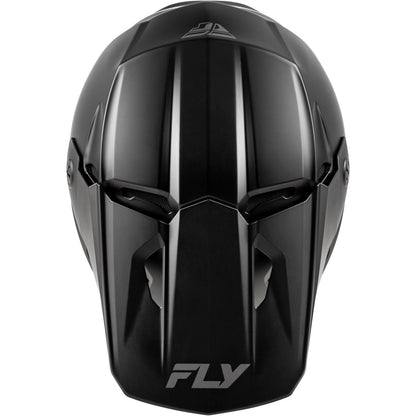 Fly Racing Youth Kinetic Solid Helmet - Matte Black_1441512