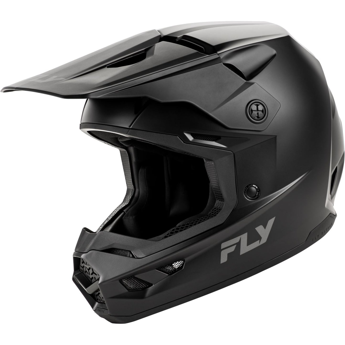 Youth Kinetic Solid Helmet - Matte Black - Medium_1441510