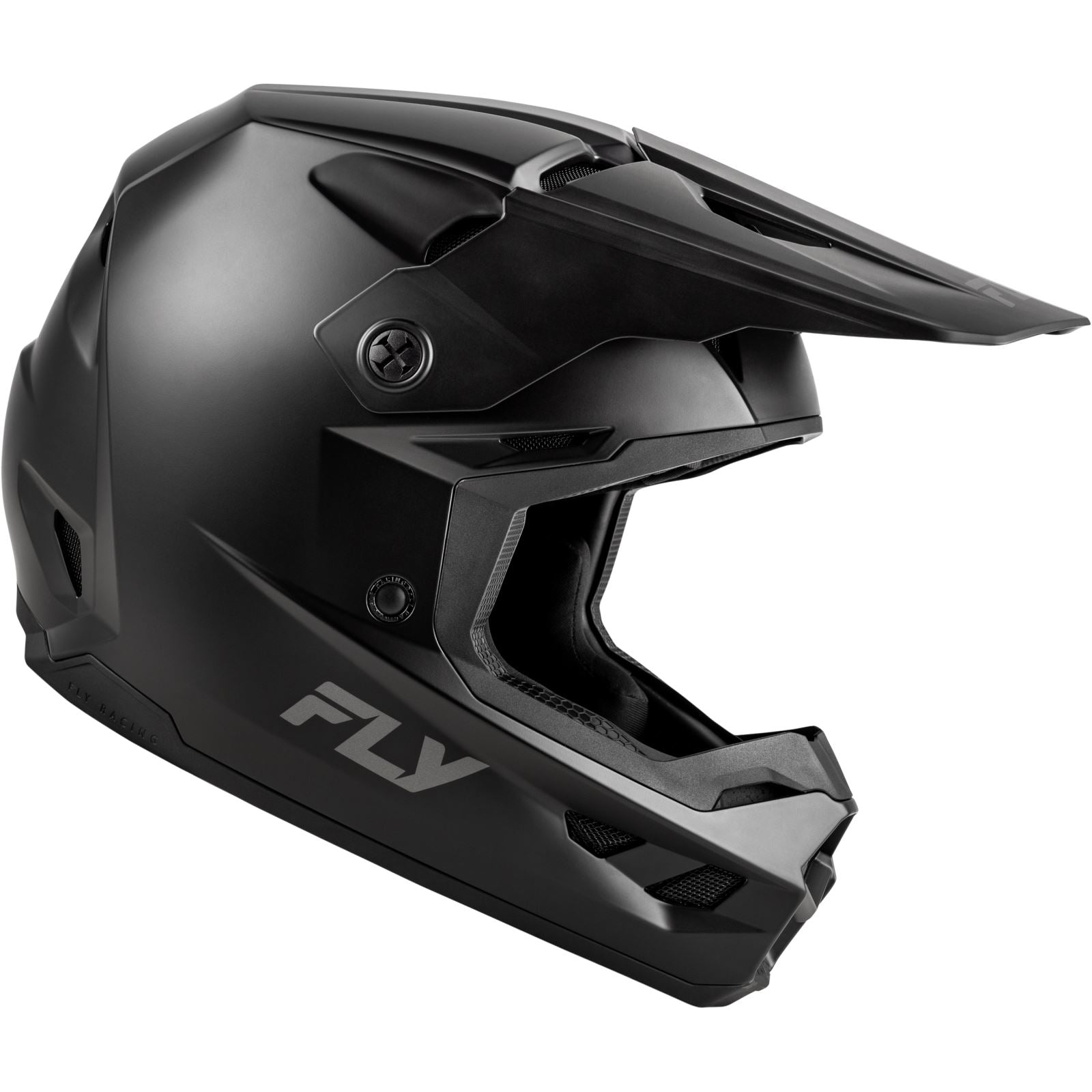 Youth Kinetic Solid Helmet - Matte Black - Medium_1441508