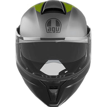 AGV Helmets Streetmodular Helmet - Resia - Matte Gray/Black/Yellow Fluo_1441562