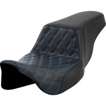 Saddlemen Step-Up Seat - Front Lattice Stitch - Blue Stitch  A808-07B-172BLU_1485794