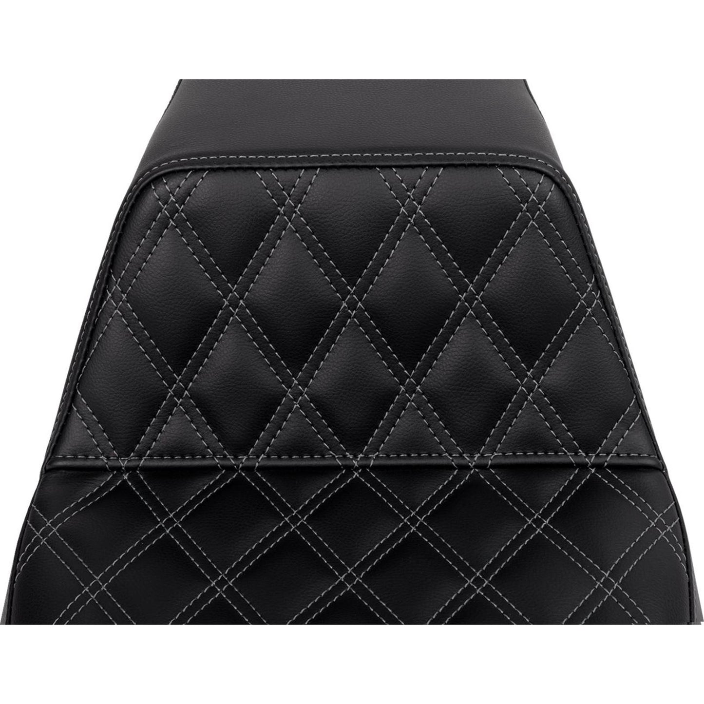 Saddlemen Step-Up Seat - Front Lattice Stitch - Dark Gray Stitch A808-07B-172GRE_1485786