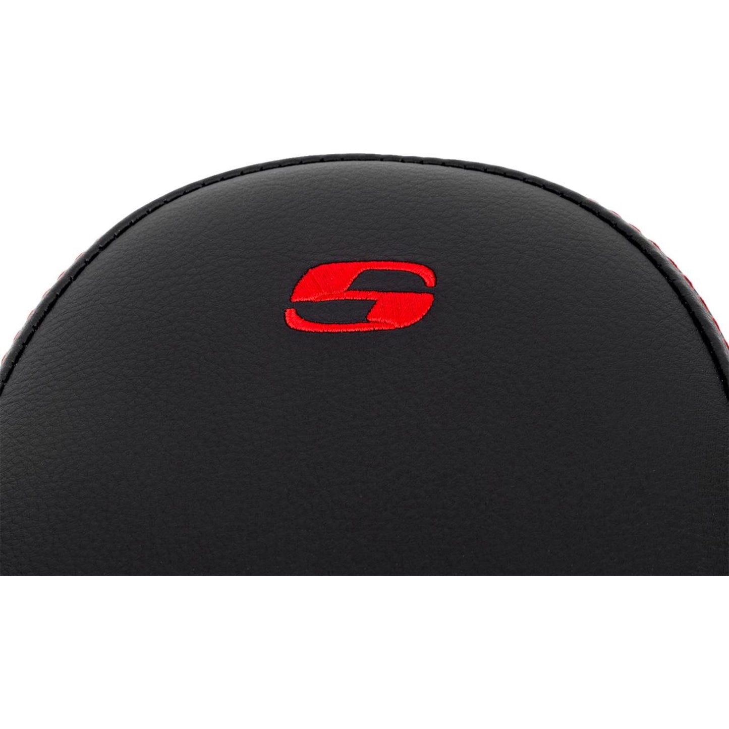 Saddlemen Step-Up Seat - Front Lattice Stitch - Red Stitch A808-07B-172RED_1485781