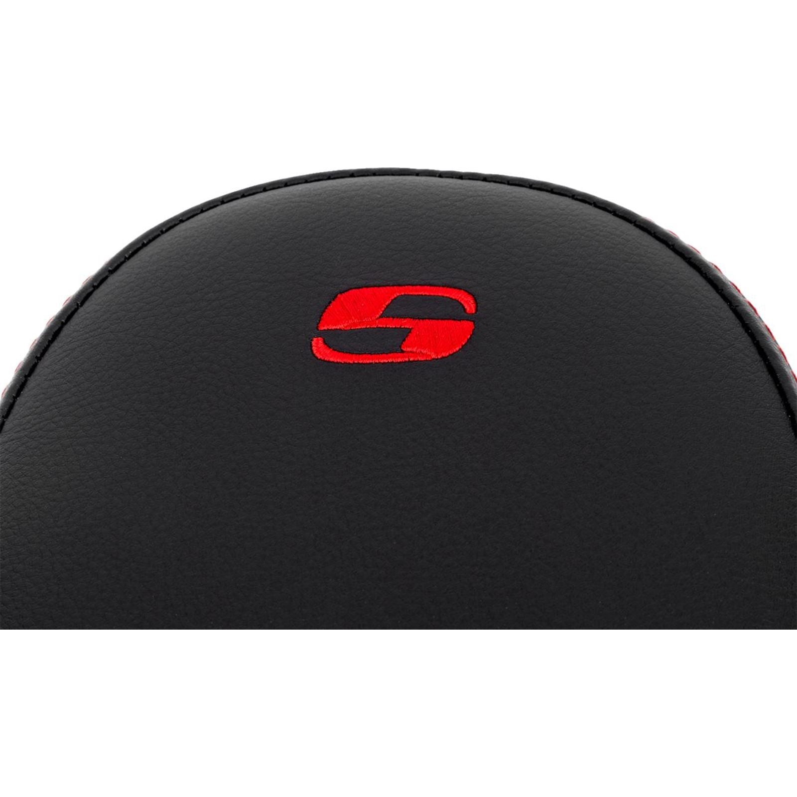 Saddlemen Step-Up Seat - Front Lattice Stitch - Red Stitch A808-07B-172RED_1485781