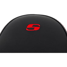 Saddlemen Step-Up Seat - Front Lattice Stitch - Red Stitch A808-07B-172RED_1485781