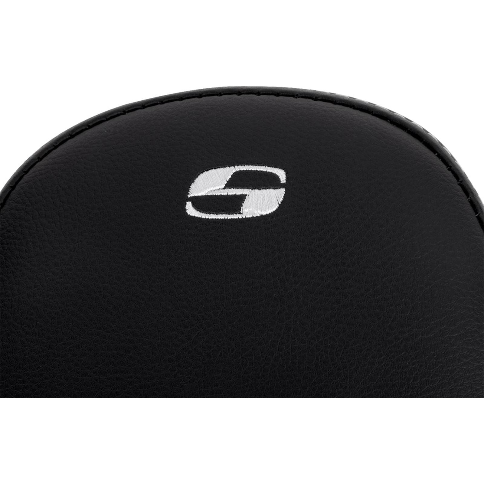 Saddlemen Step-Up Seat - Front Lattice Stitch - White Stitch A808-07B-172WHI_1485776