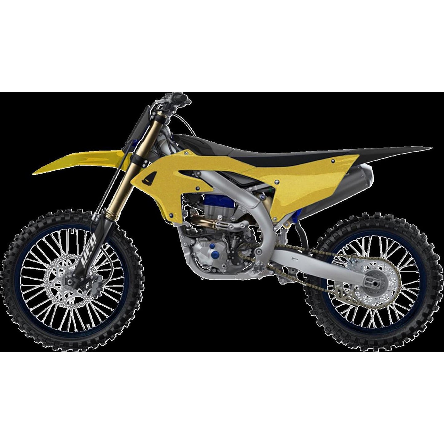 UFO Plastics Body Kit - Gold for Yamaha [MPN: YAKIT326F@24]_1471103