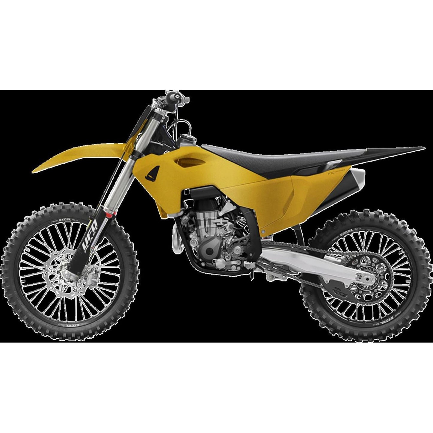 UFO Plastics Body Kit - Gold for Husqvarna [MPN: HUKIT626F@24]_1471102
