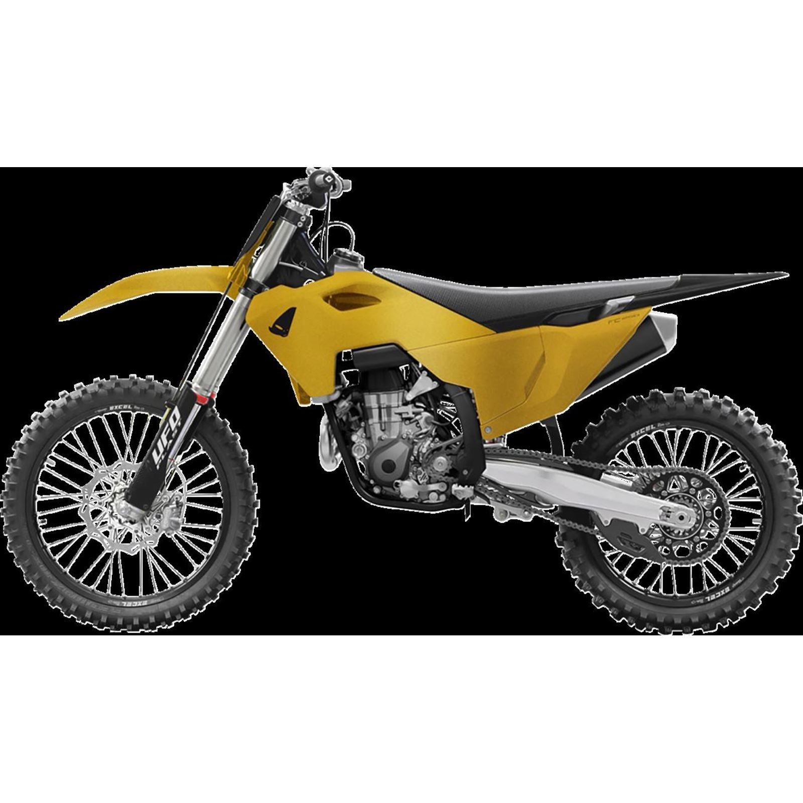 UFO Plastics Body Kit - Gold for Husqvarna [MPN: HUKIT626F@24]_1471102