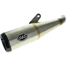 S&S Cycle Grand National Slip-On Muffler - Brushed Stainless Steel 550-1114_1441700