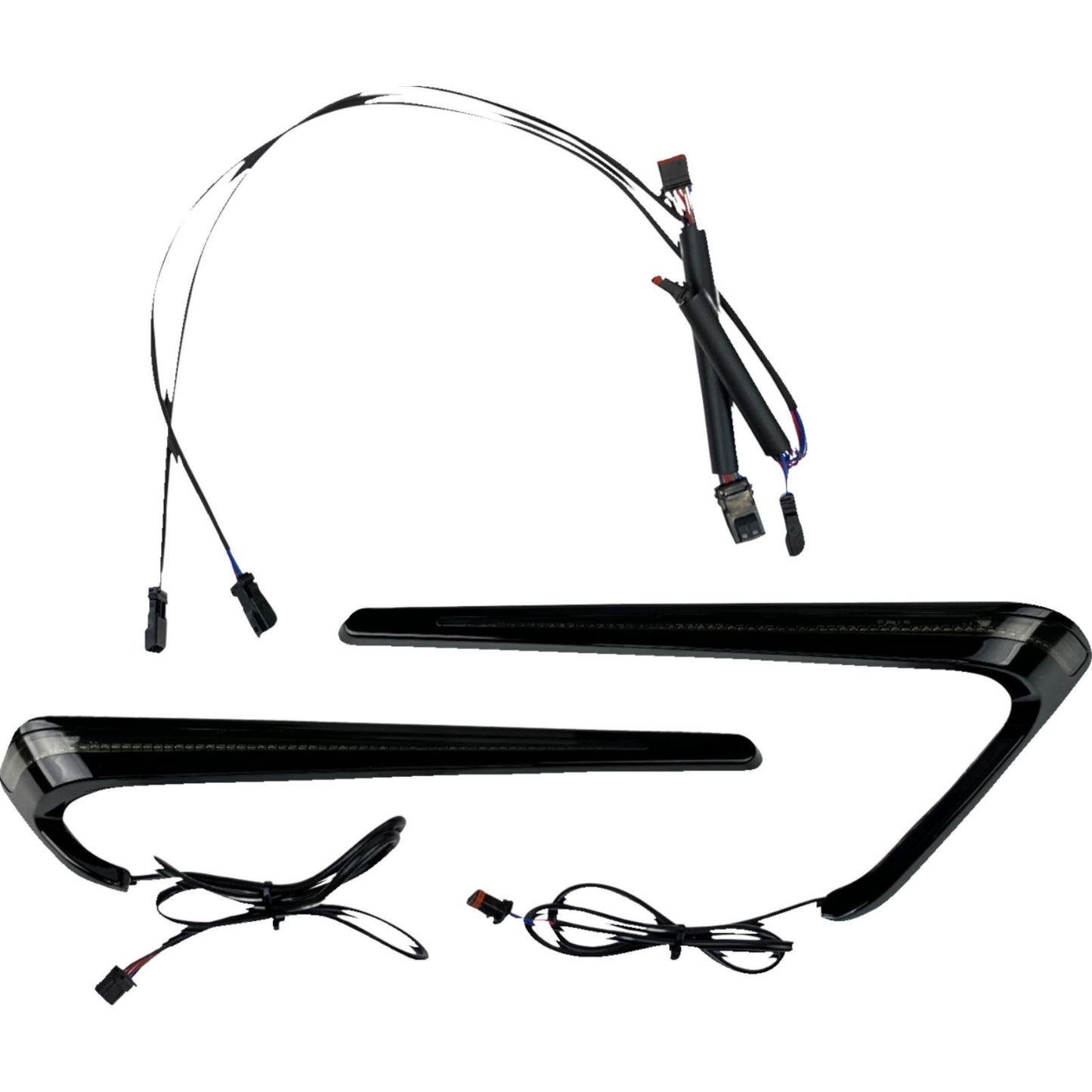 Custom Dynamics Saddlebag Lights - LED - Smoke Lens CD-LRST-BAG-SB_1441687