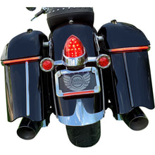 Custom Dynamics Saddlebag Lights - Low Profile - Red Lens - Indian CD-IND-SPR-V2-R_1441691