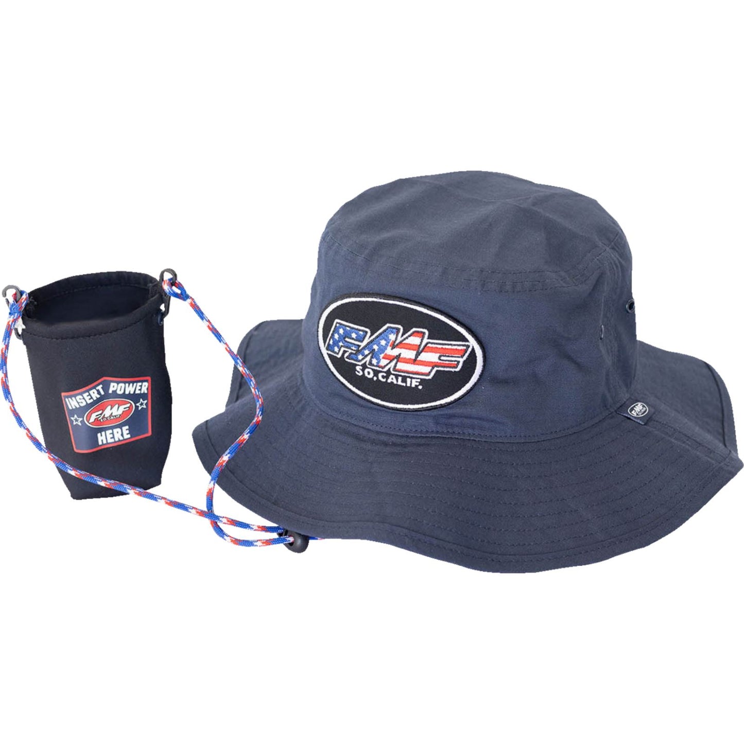 FMF Racing Free Bird Bucket Hat - Navy SU24193900NVY_1441757