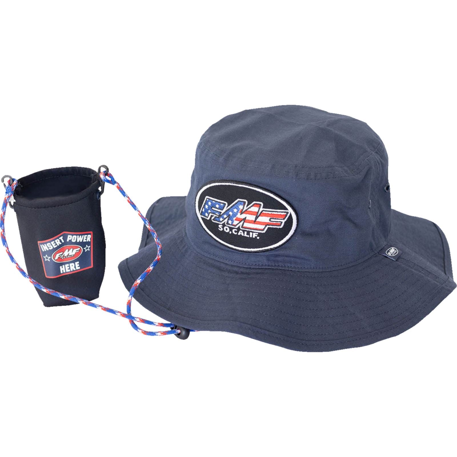 FMF Racing Free Bird Bucket Hat - Navy SU24193900NVY_1441757