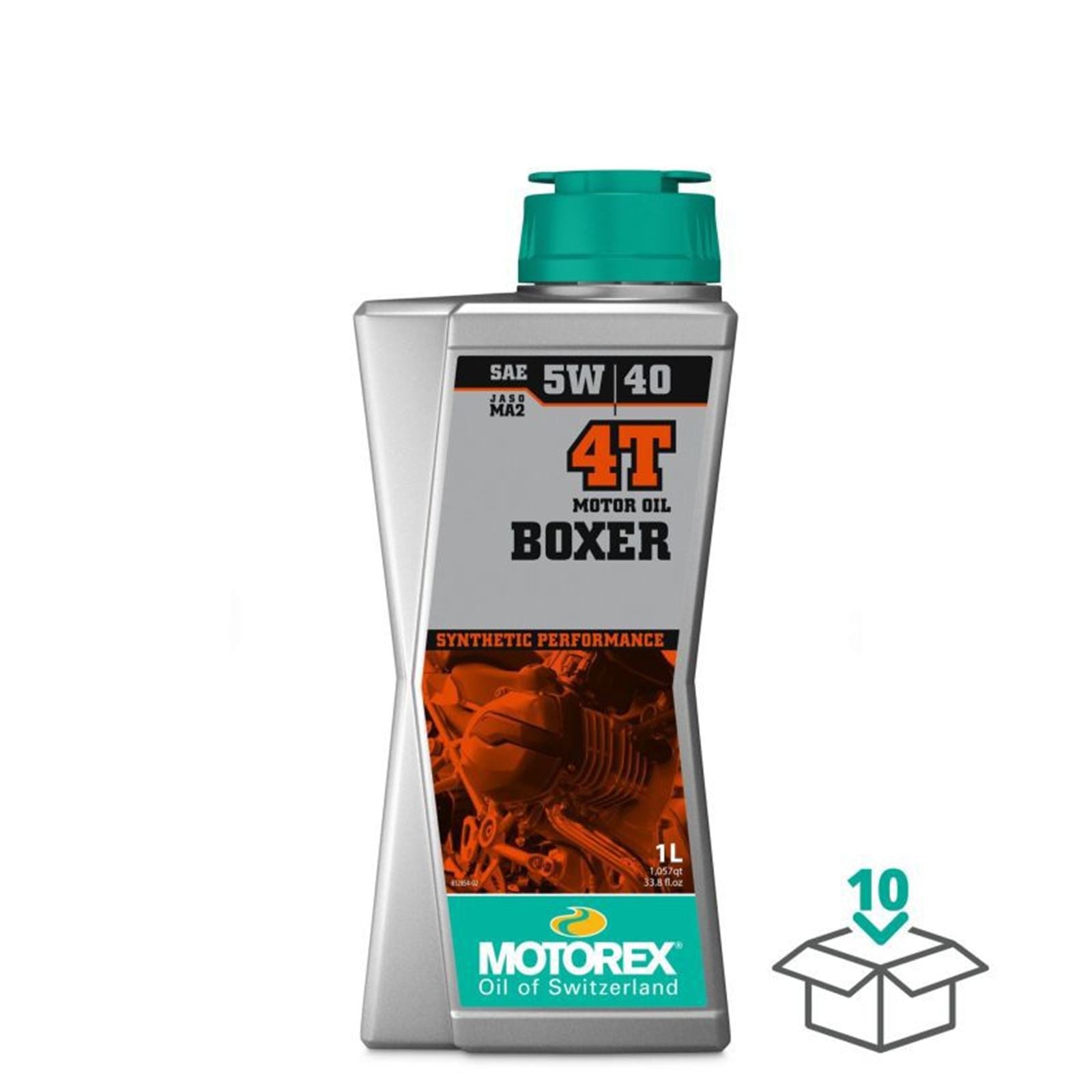 Motorex Boxer 4T SAE 5W40 JASO MA2, 1 LIiter [MPN: 308239]_1442603