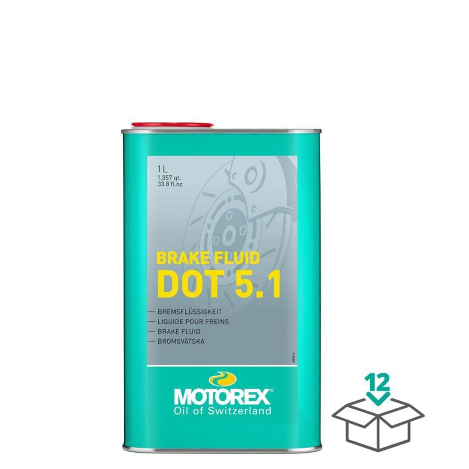 Motorex Brake Fluid DOT 5.1, 1 Liter [MPN: 303261]_1442625