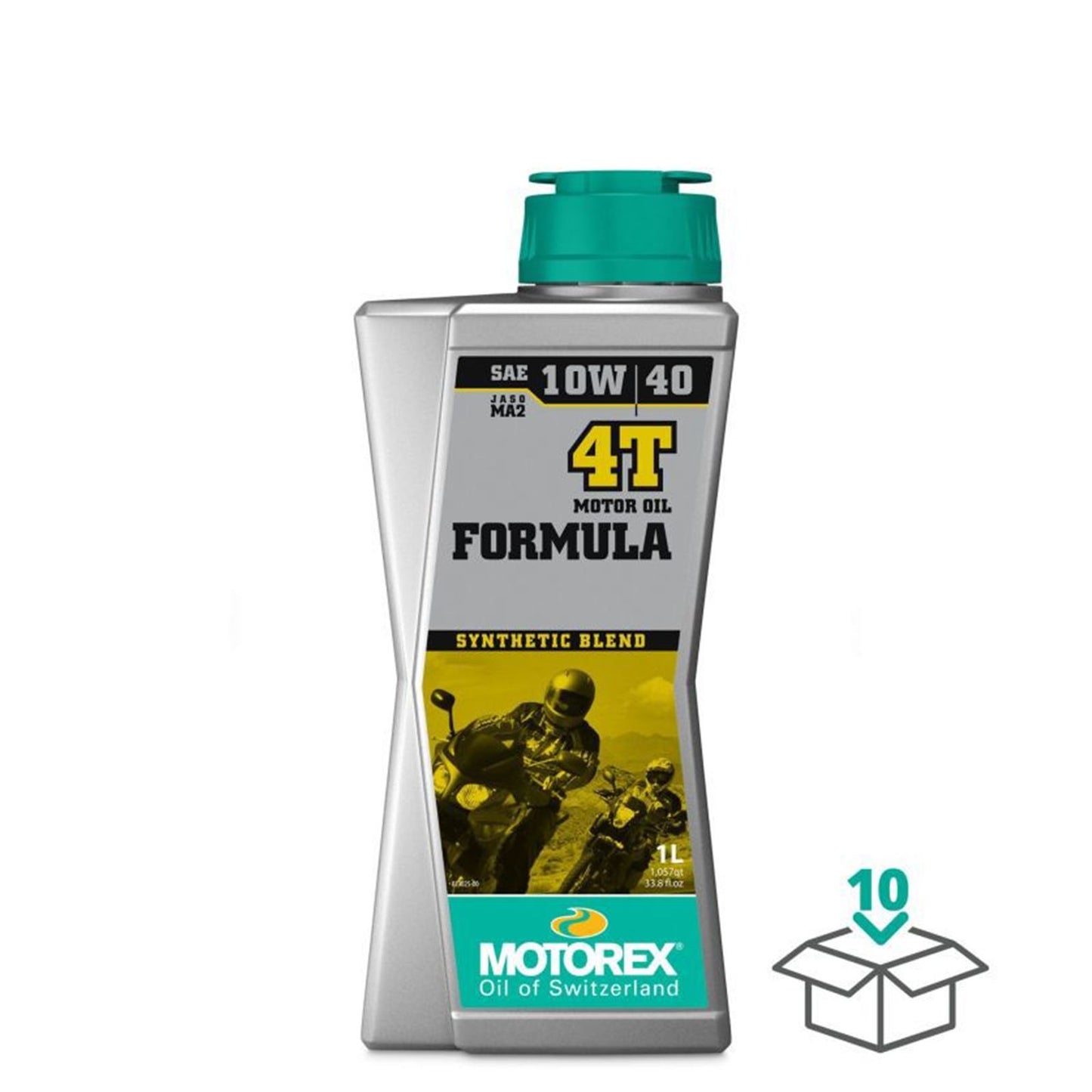 Motorex Formula 4T 10w-40 JASO MA2, 1 Liter [MPN: 308273]_1442639